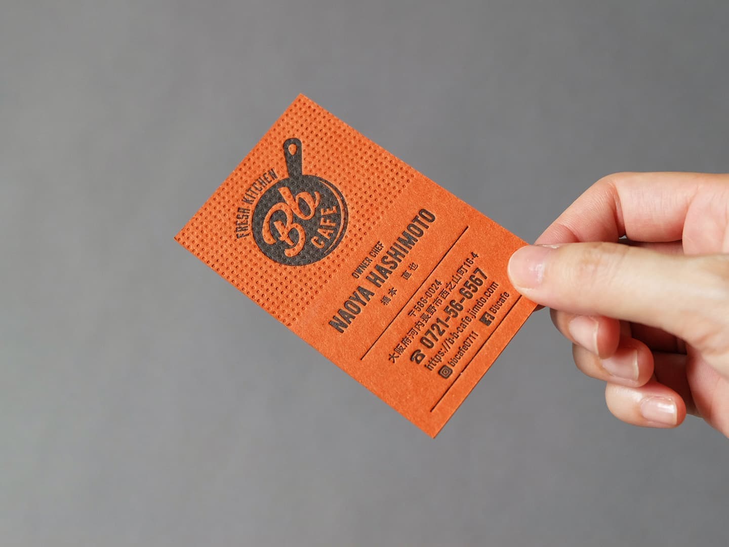 北摂活版名刺デザイン_吹田市江坂のデザイン事務所