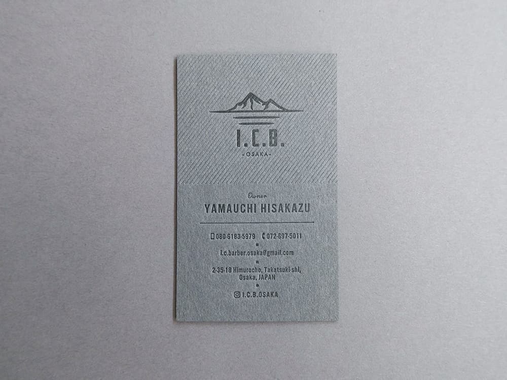 北摂活版名刺デザイン_吹田市江坂のデザイン事務所