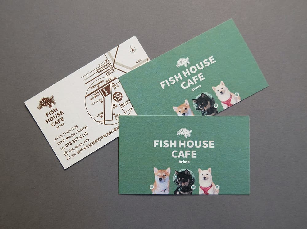 北摂ショップカードデザイン_吹田市江坂のデザイン事務所