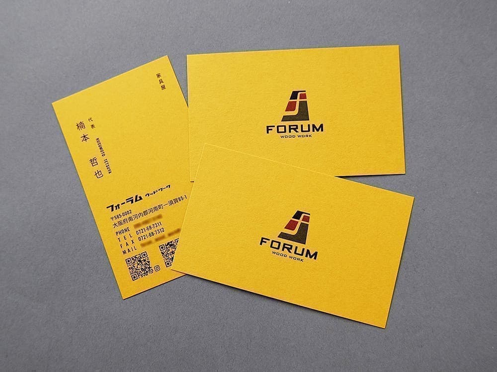 北摂名刺デザイン_吹田市江坂のデザイン事務所