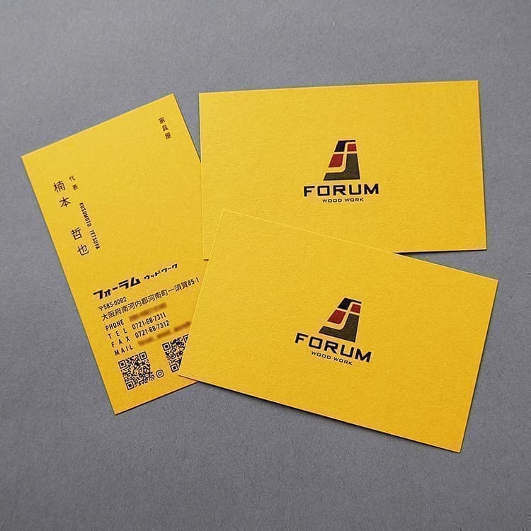 北摂名刺デザイン_吹田市江坂のデザイン事務所