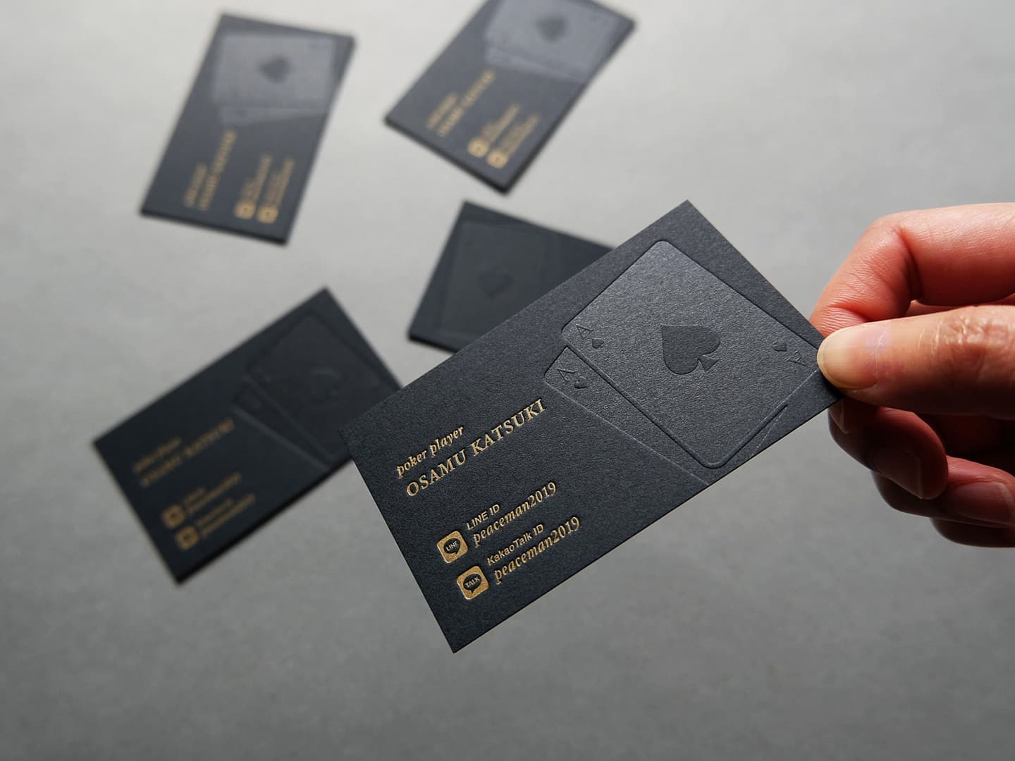 北摂活版名刺デザイン_吹田市江坂のデザイン事務所