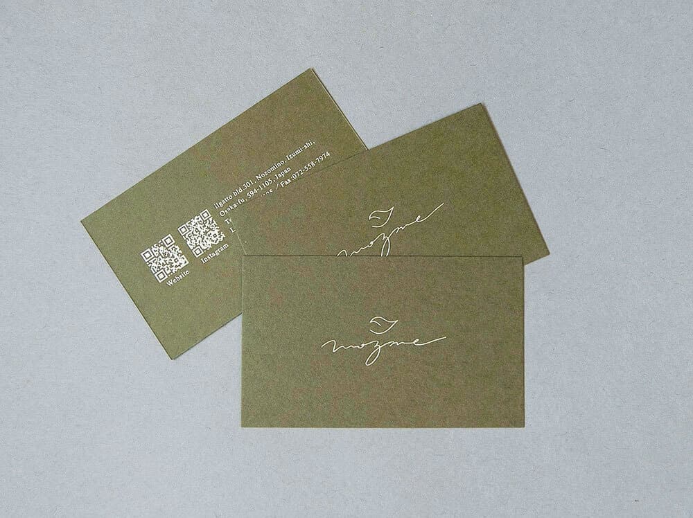 北摂ショップカードデザイン_吹田市江坂のデザイン事務所